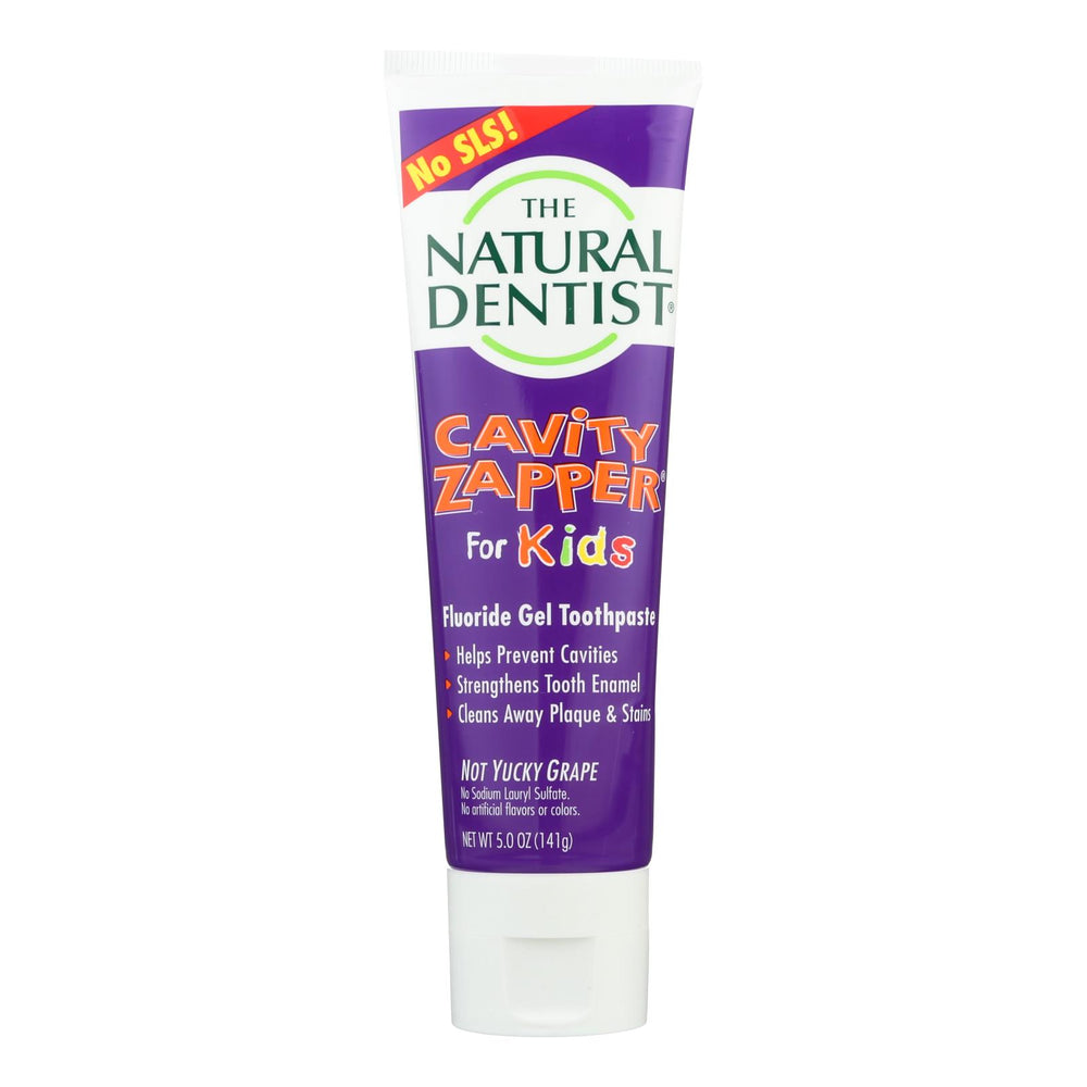 
                  
                    Natural Dentist Kids Cavity Zapper Toothpaste Buster Groovy Grape, 5 Oz
                  
                
