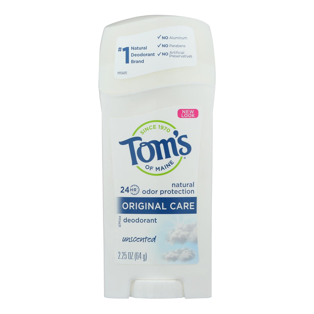 
                  
                    Tom's Of Maine Natural Original Deodorant Unscented, 2.25 Oz, Case Of 6
                  
                