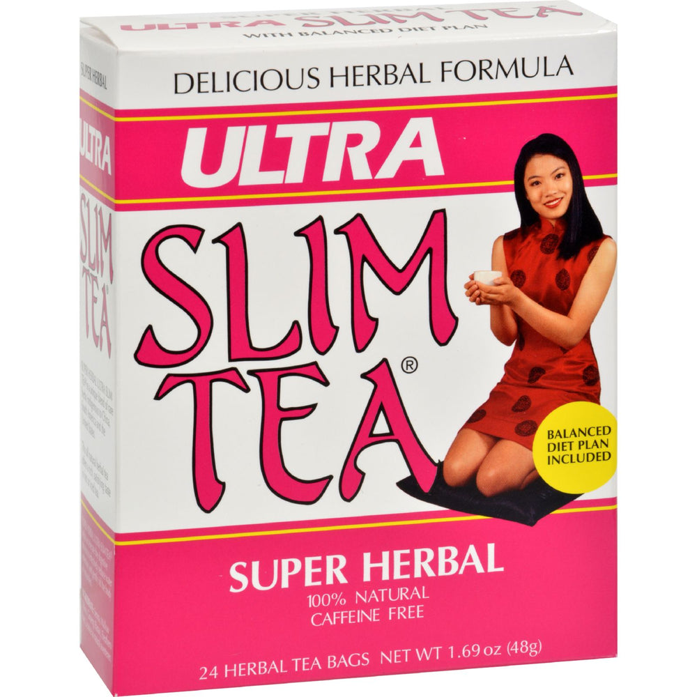 Hobe Labs Ultra Slim Tea Super Herbal, 24 Tea Bags