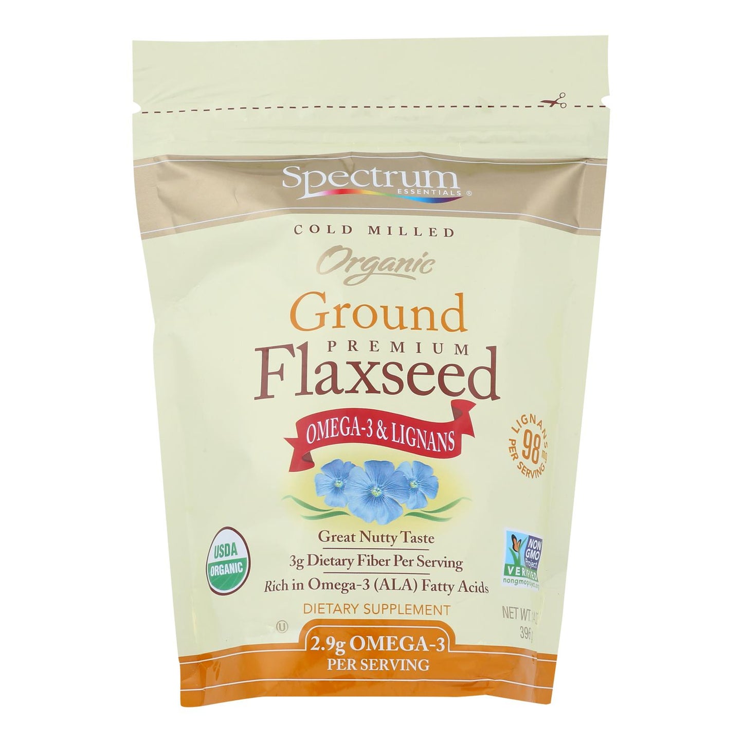 
                  
                    Spectrum Essentials Organic Ground Flaxseed, 14 Oz
                  
                