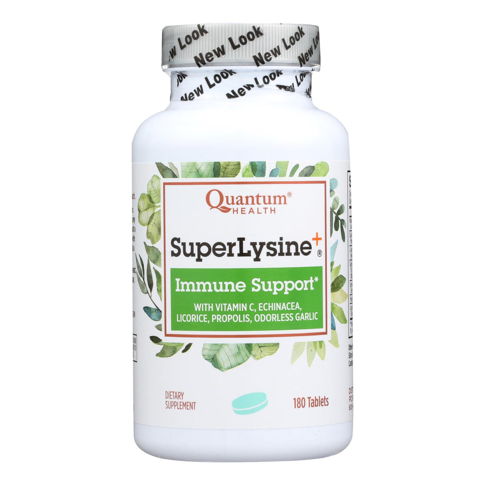 
                  
                    Quantum Super Lysine Plus Immune System, 180 Tablets
                  
                