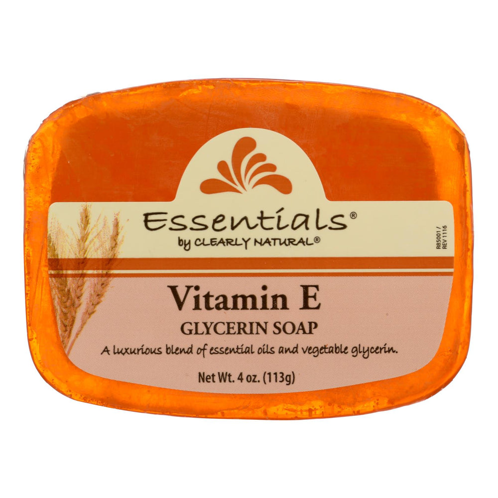 Clearly Natural Glycerine Bar Soap Vitamin E, 4 Oz