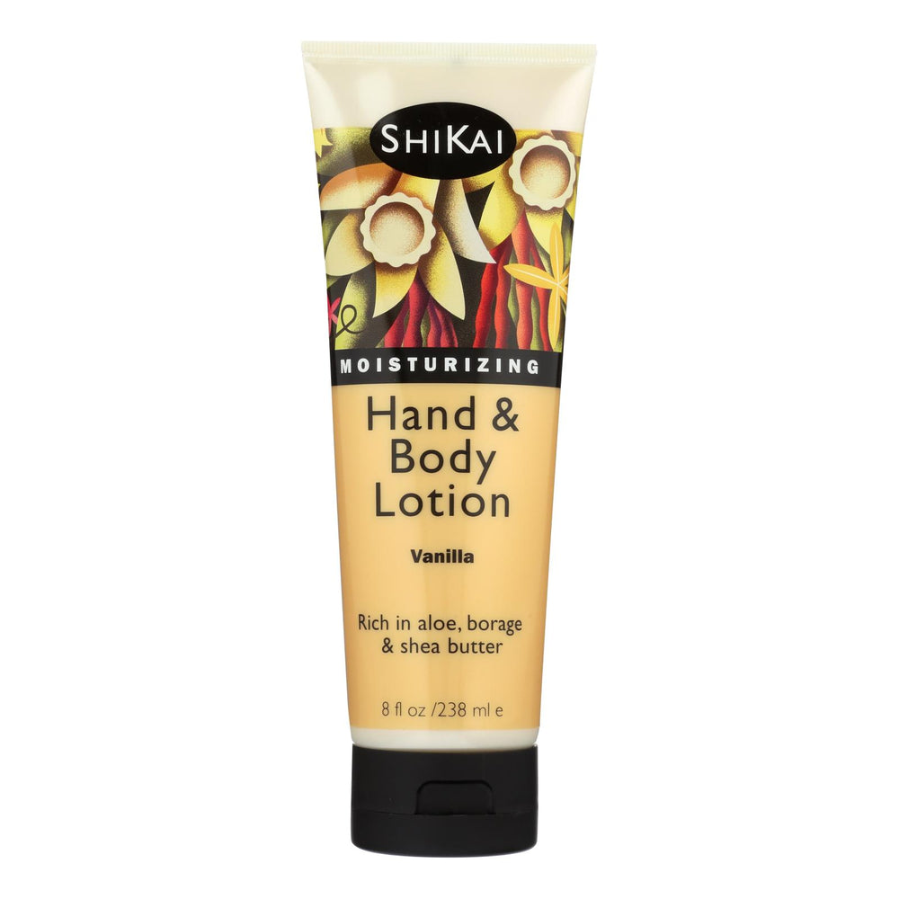 Shikai Hand And Body Lotion Vanilla, 8 Fl Oz