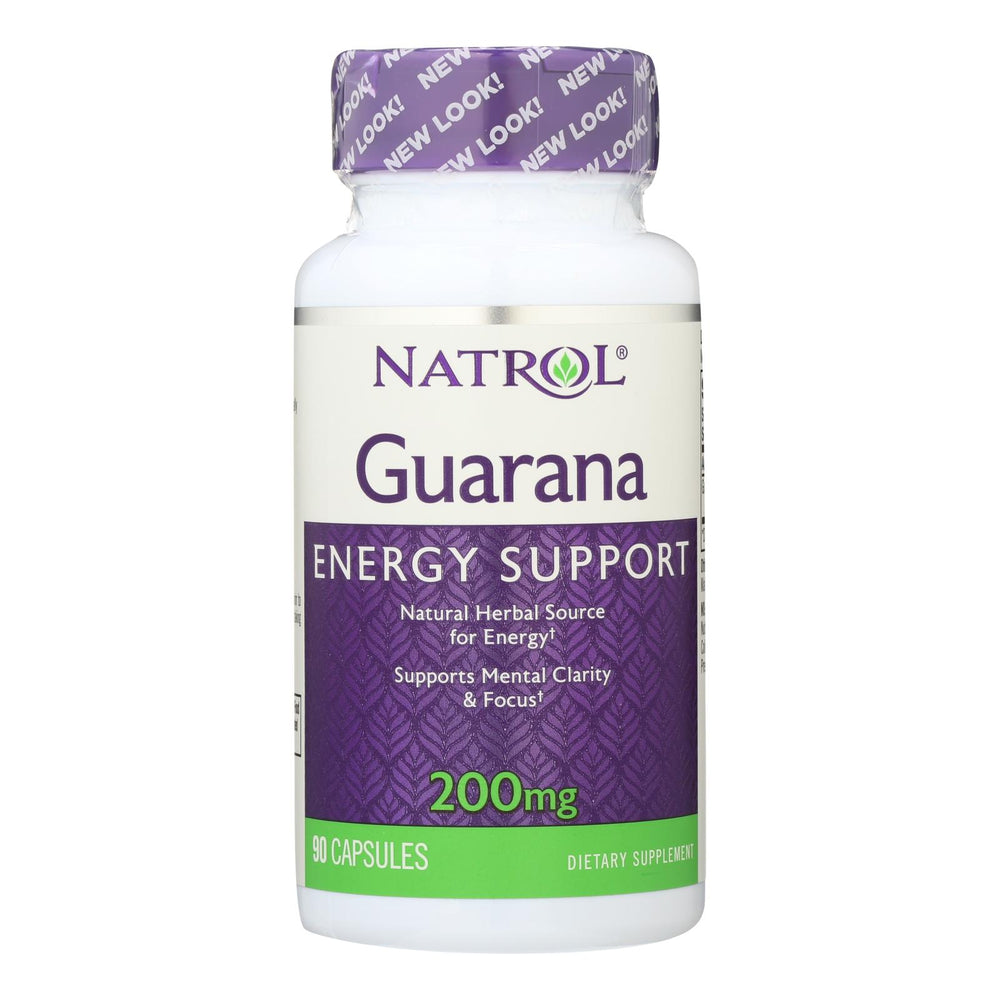 Natrol Guarana, 200 Mg, 90 Capsules