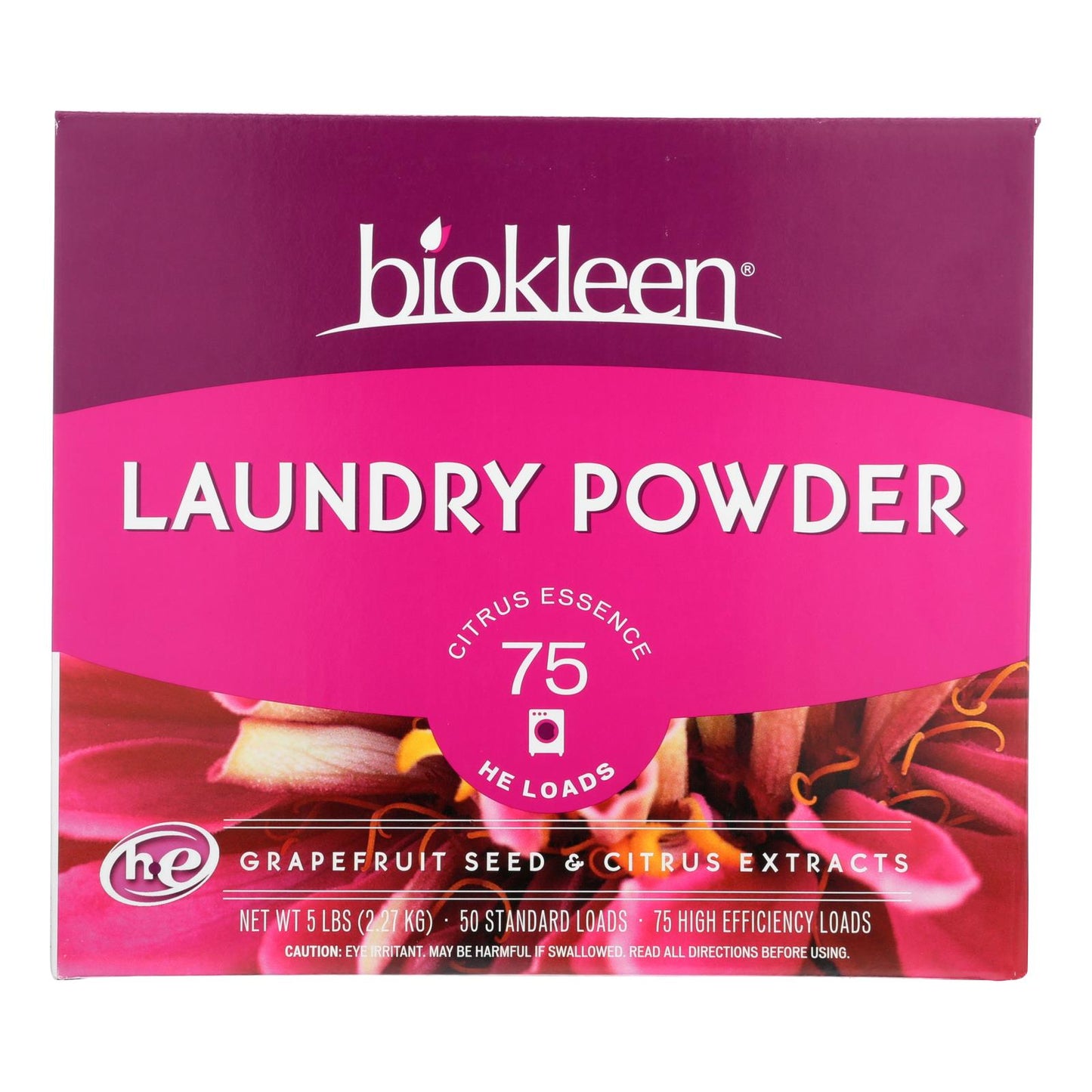 
                  
                    Biokleen Laundry Powder, All Temperature, 5 Lbs
                  
                