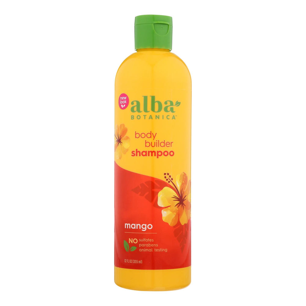 Alba Botanica Body Builder Shampoo Mango - 12 fl oz.