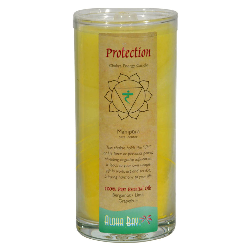 Aloha Bay Chakra Jar Candle, Protection, 11 Oz