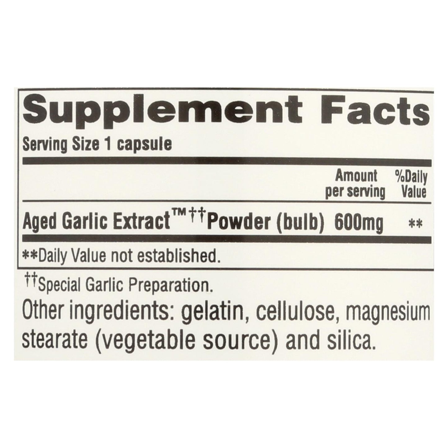 
                  
                    Kyolic Aged Garlic Extract Cardiovascular Extra Strength Reserve Capsules - 60 ct
                  
                