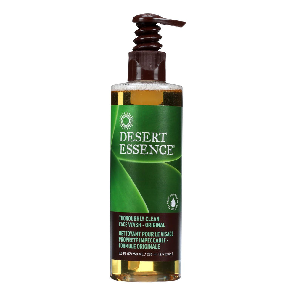 Desert Essence Thoroughly Clean Face Wash Original - 8.5 fl oz.
