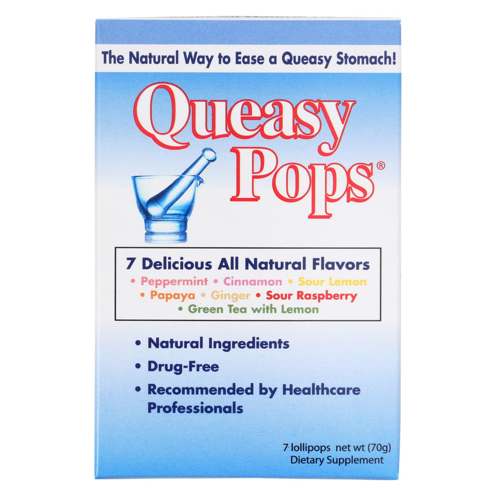 Three Lollies Queasy Pops, Assorted, 7 Pack