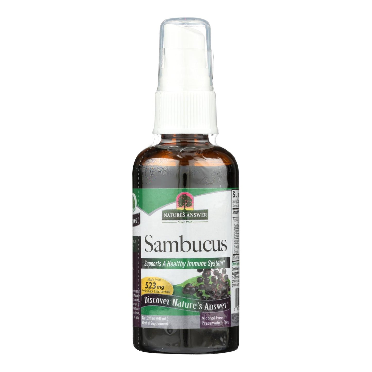 
                  
                    Nature's Answer Sambucus Nigra Black Elder Berry Extract Spray, 2 Fl Oz
                  
                