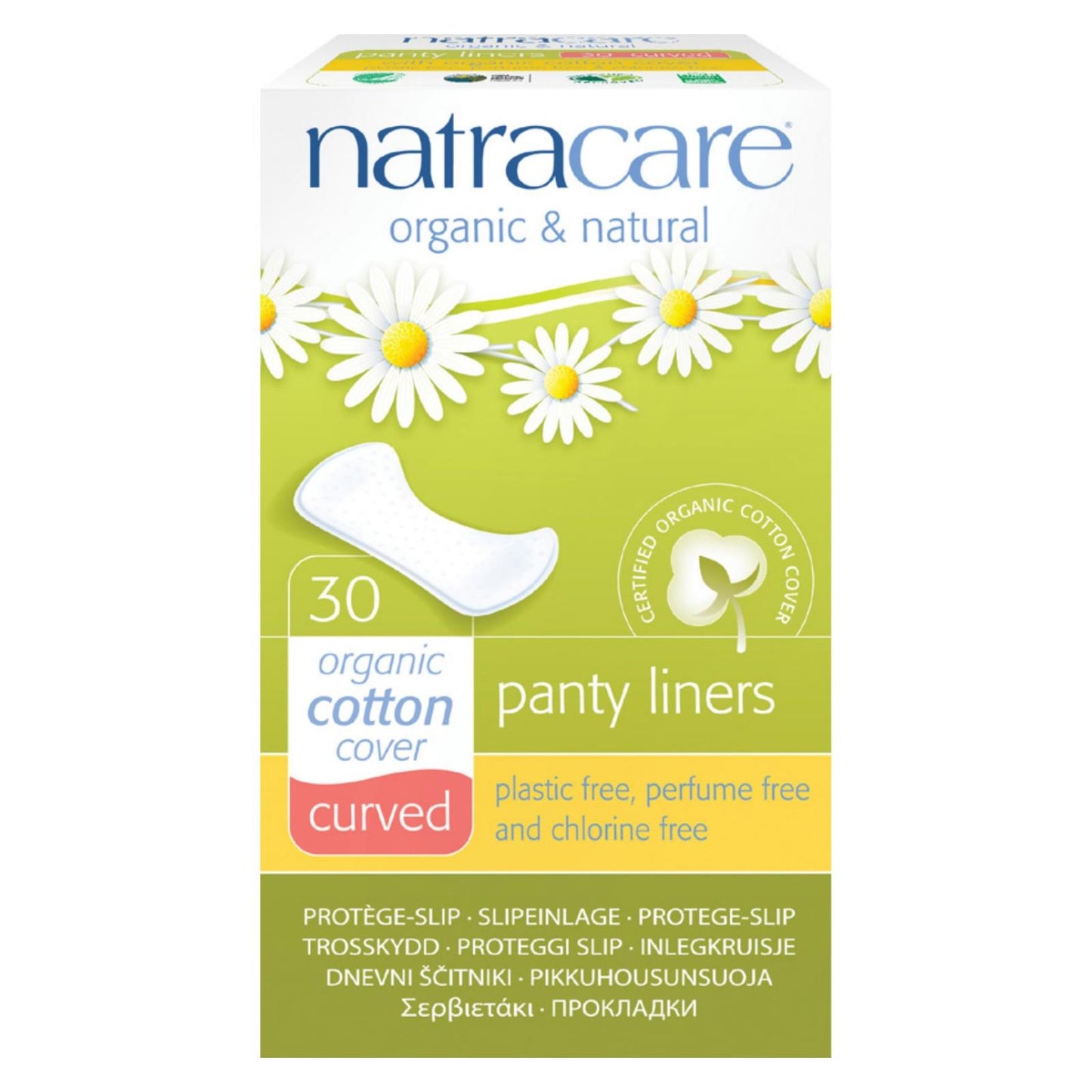 
                  
                    Natracare Natural Curved Panty Liners, 30 Pack
                  
                