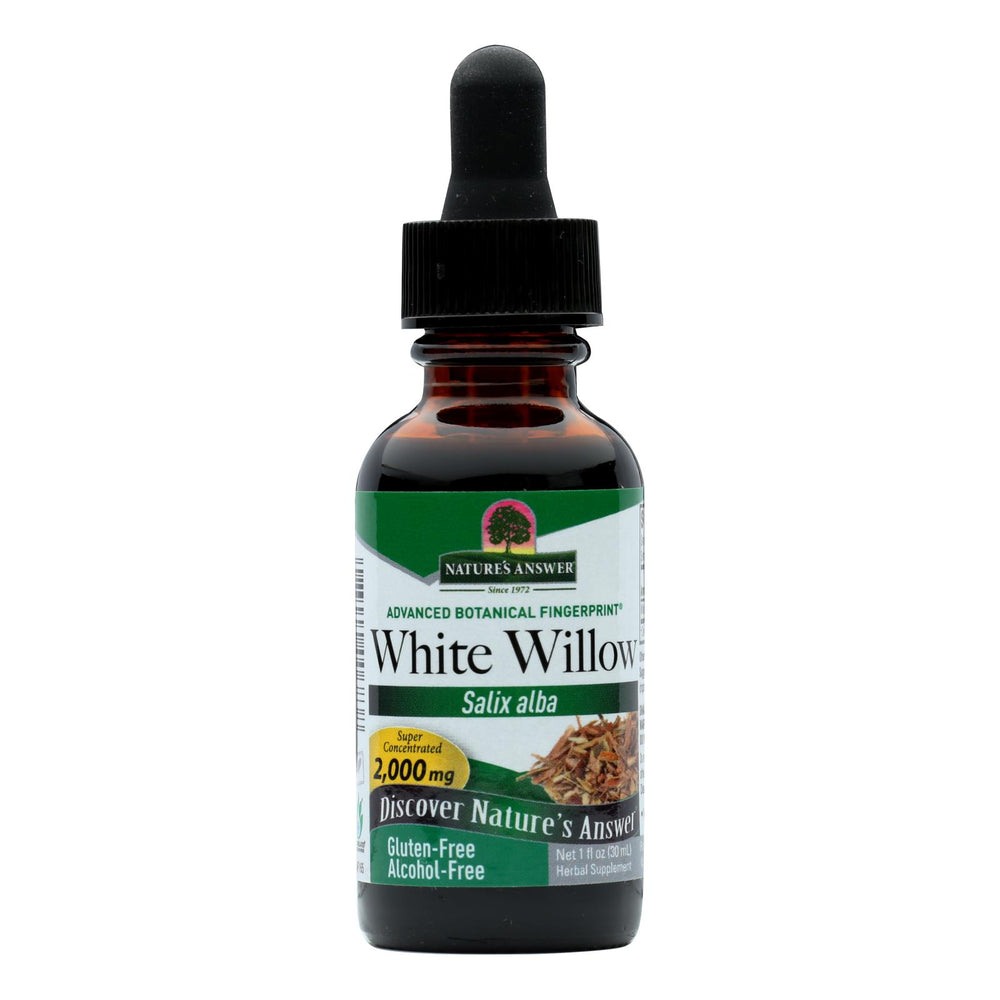 
                  
                    Nature's Answer White Willow Bark Extract - 1 fl oz.
                  
                