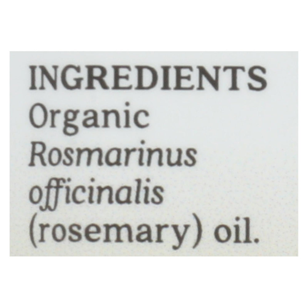 
                  
                    Aura Cacia - Organic Essential Oil - Rosemary - .25 Oz
                  
                