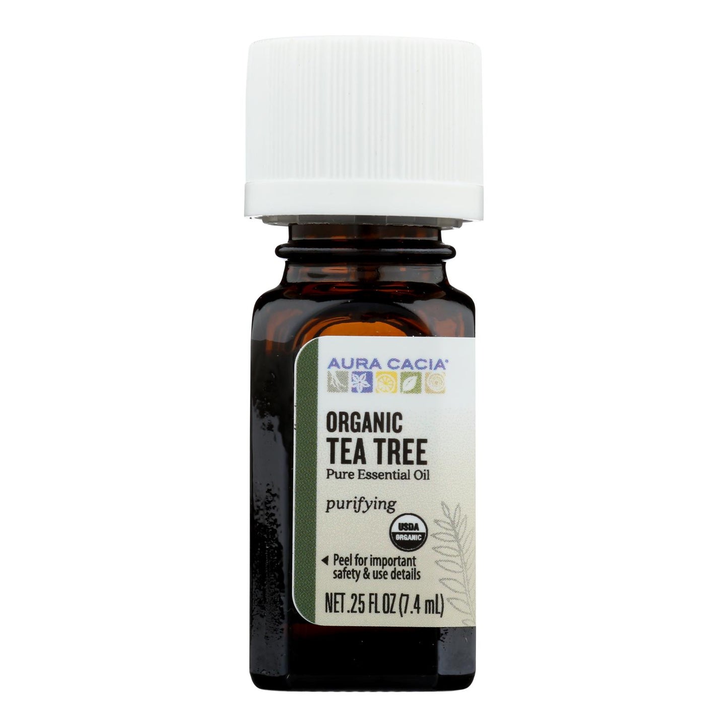 
                  
                    Aura Cacia Organic Essential Oil, Tea Tree, .25 Oz
                  
                