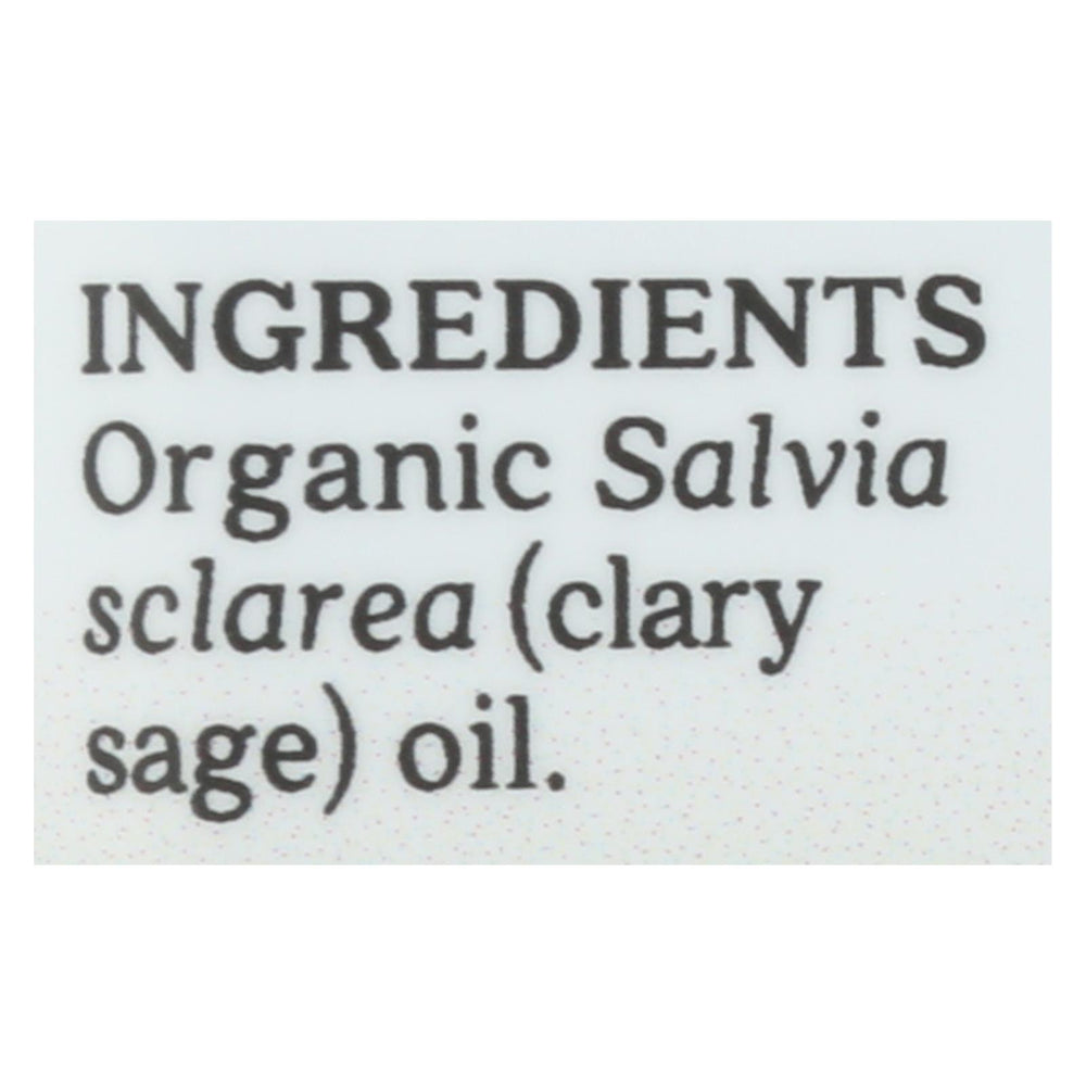 
                  
                    Aura Cacia, Organic Essential Oil, Clary Sage, .25 Oz
                  
                