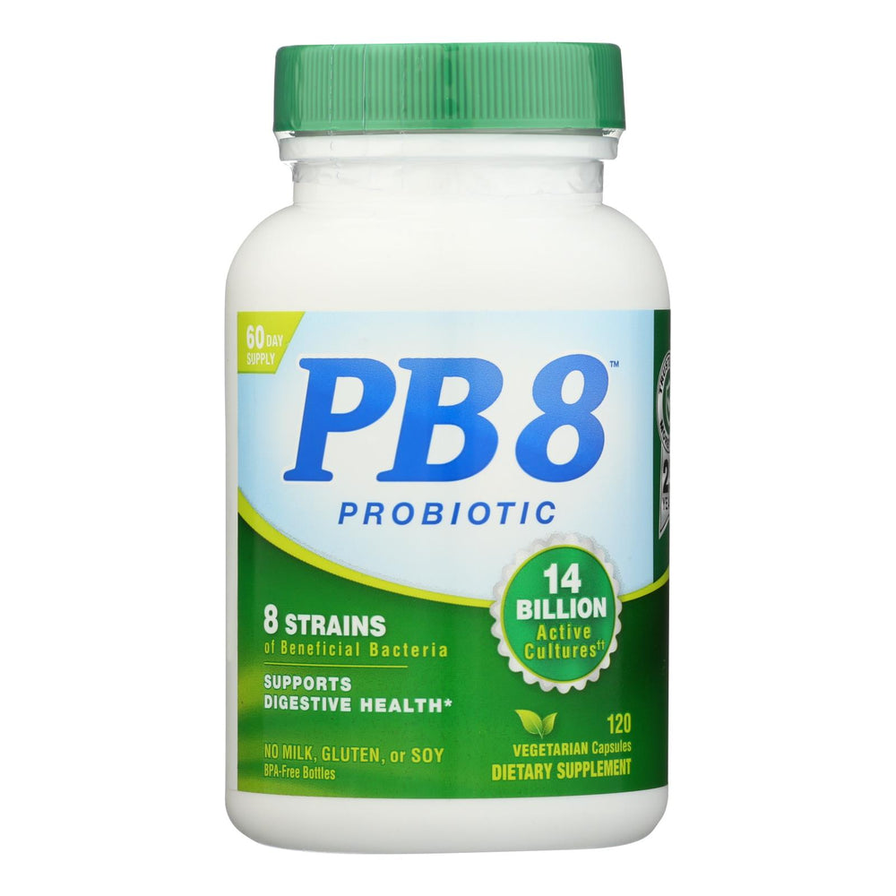 Nutrition Now Pb 8 Pro-biotic Acidophilus For Life, 120 Vegetarian Capsules