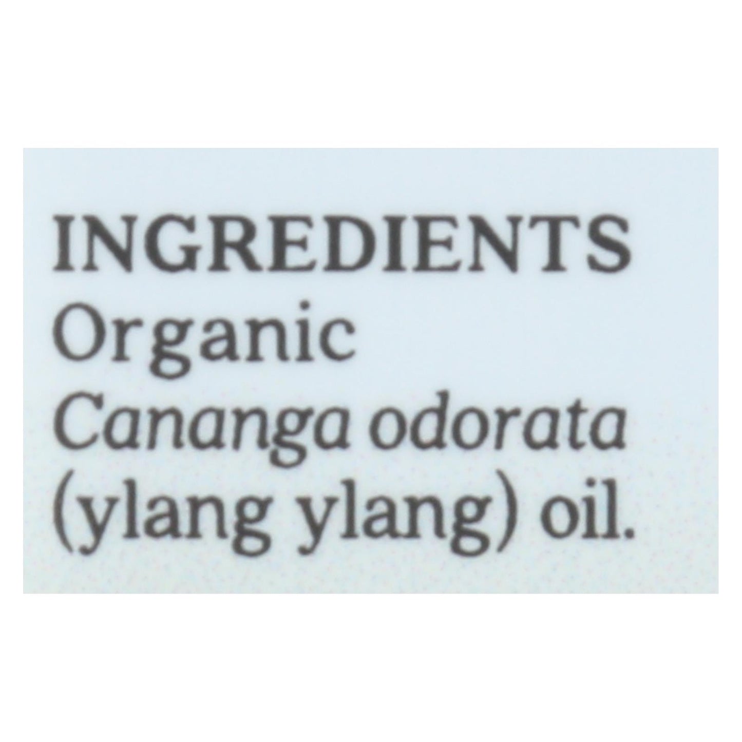 
                  
                    Aura Cacia, Organic Essential Oil, Ylang Ylang, .25 Oz
                  
                