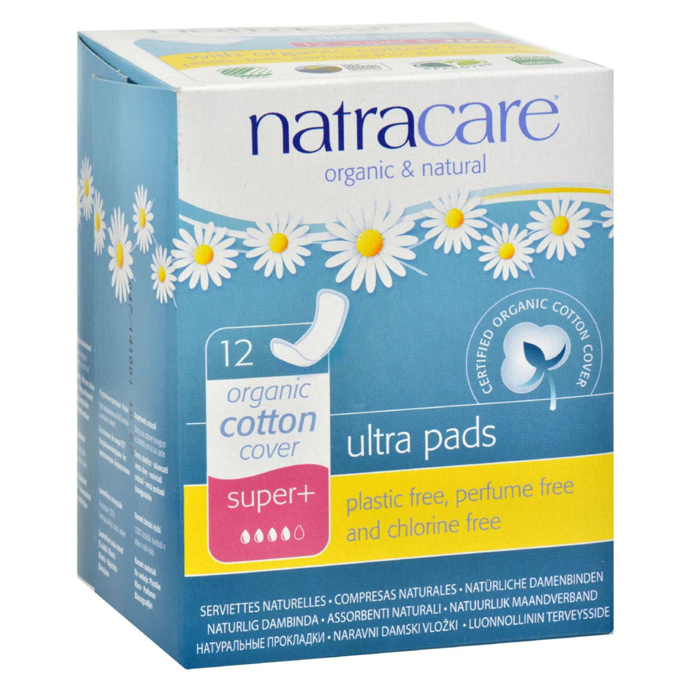 
                  
                    Natracare Natural Ultra Pads Super Plus W-organic Cotton Cover,  12 Pack
                  
                