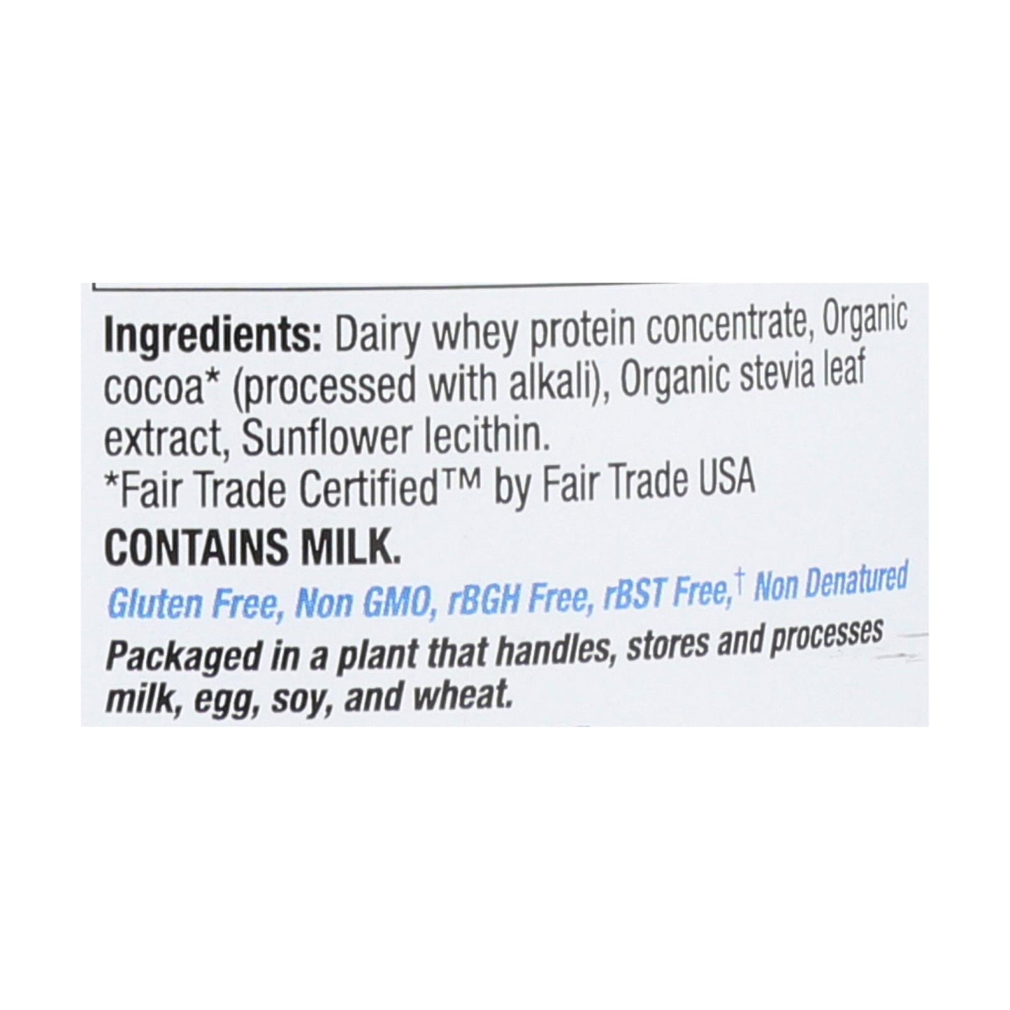 
                  
                    Tera's Whey Protein, Rbgh Free, Fair Trade Dark Chocolate, 12 Oz
                  
                