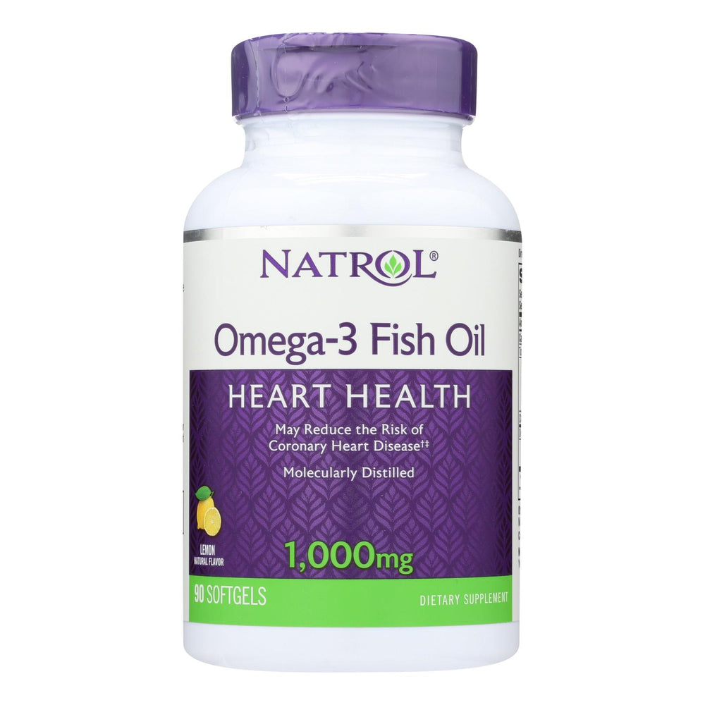
                  
                    Natrol Omega-3 Fish Oil Lemon 1000 Mg - 90 ct
                  
                