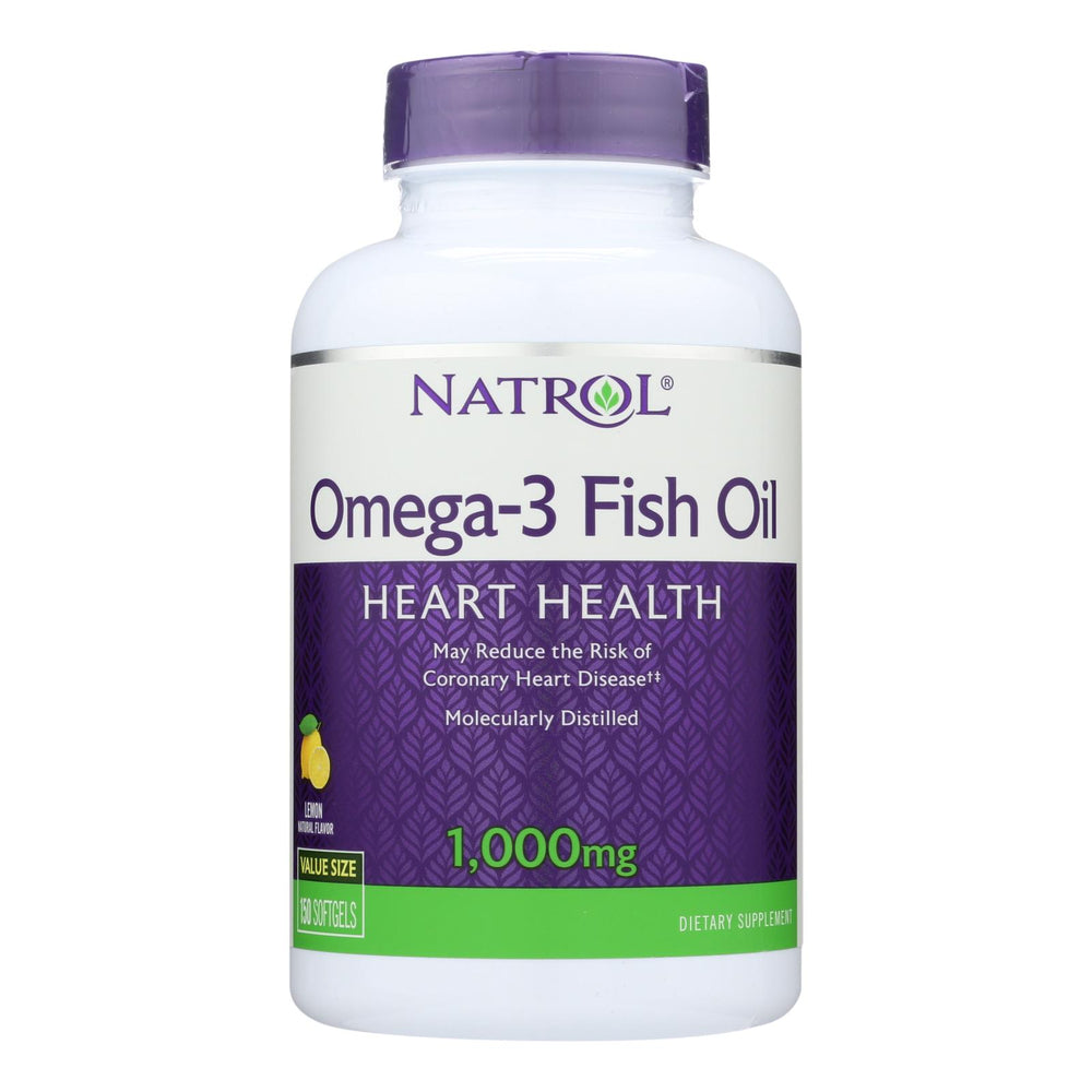 
                  
                    Natrol Omega-3 Fish Oil Lemon 1000 Mg - 150 ct
                  
                
