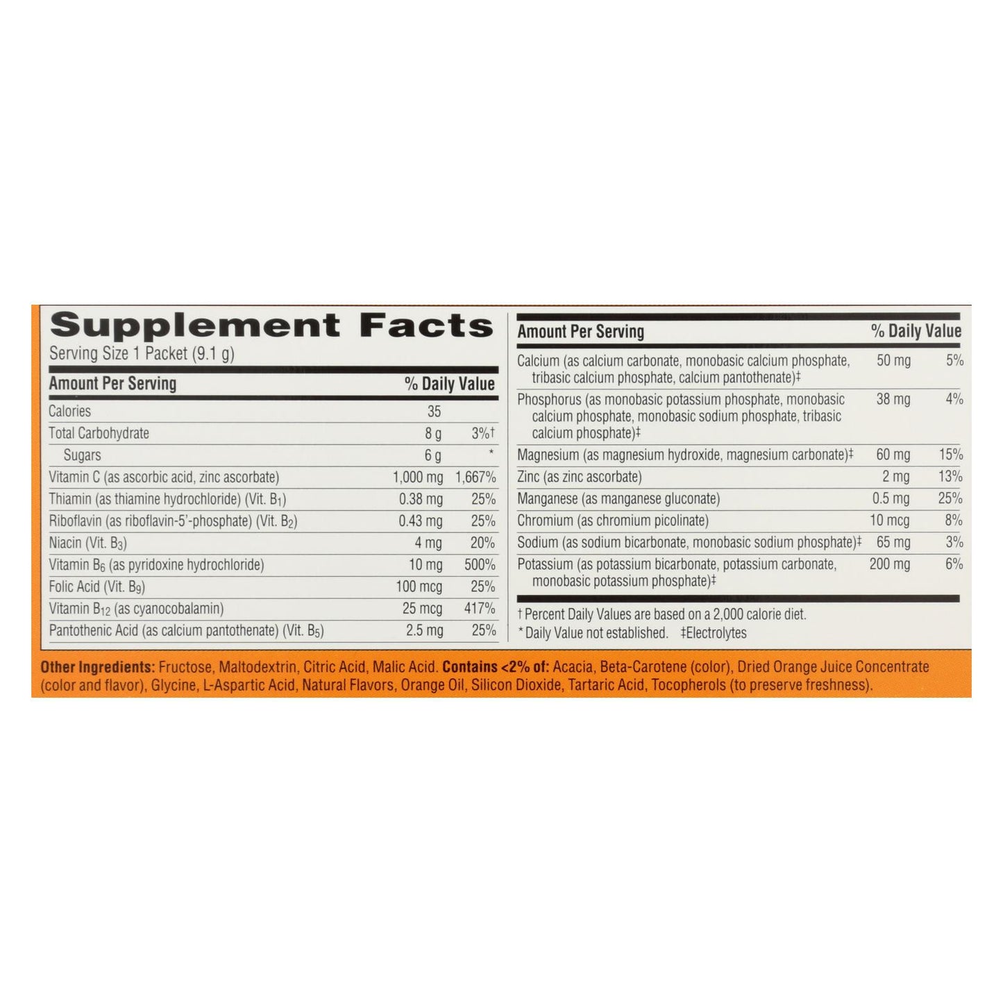 
                  
                    Alacer Emergen-c 1000 Mg Vitamin C, Super Orange, 30 Packet
                  
                