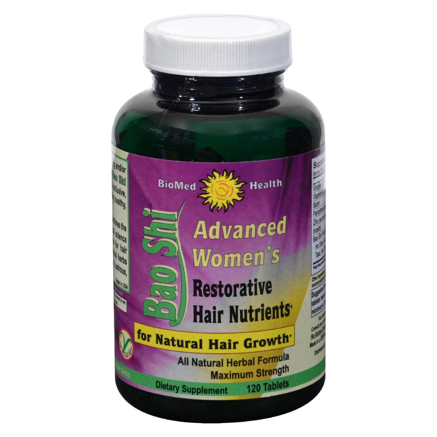 
                  
                    Biomed Health Advanced Women's Bao Shi Restorative Hair Nutrients, 120 Caplets
                  
                