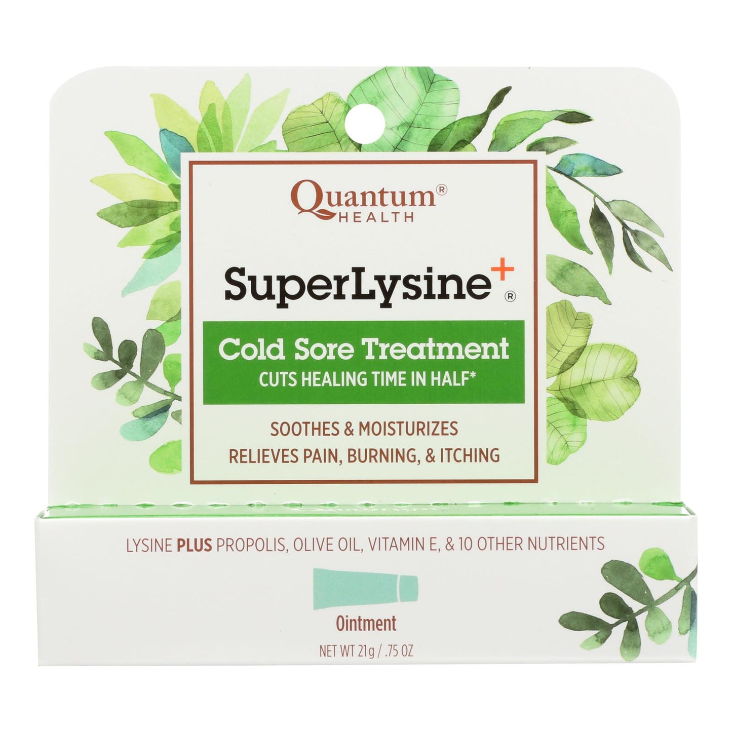 
                  
                    Quantum Superlysine Plus Cold Sore Treatment, 0.75 Oz
                  
                
