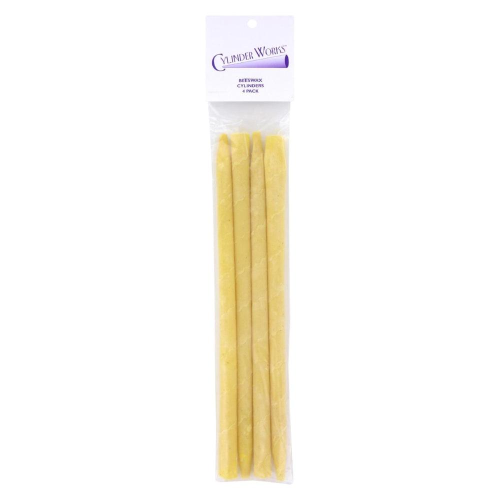 Cylinder Works Beeswax Ear Candles, 4 Pack