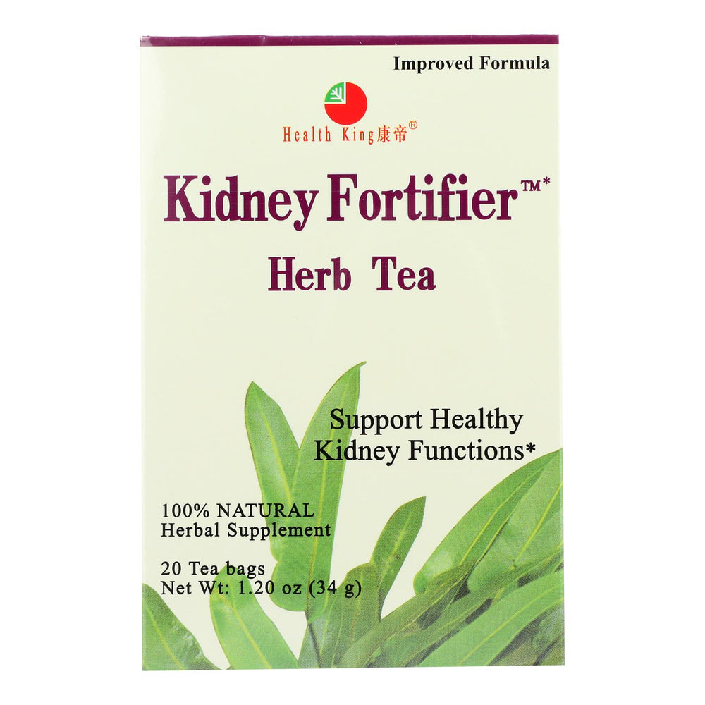 Health King Kidney Fortifier Herb Tea, 20 Tea Bags