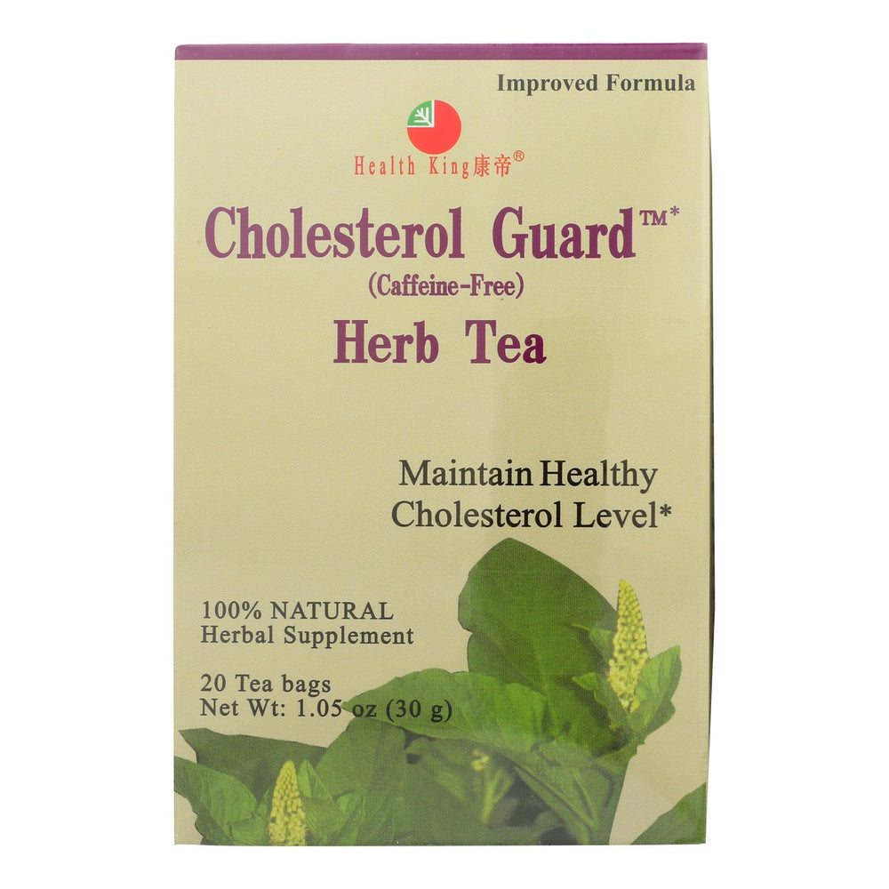 Health King Cholesterol Guard Herb Tea, 20 Tea Bags