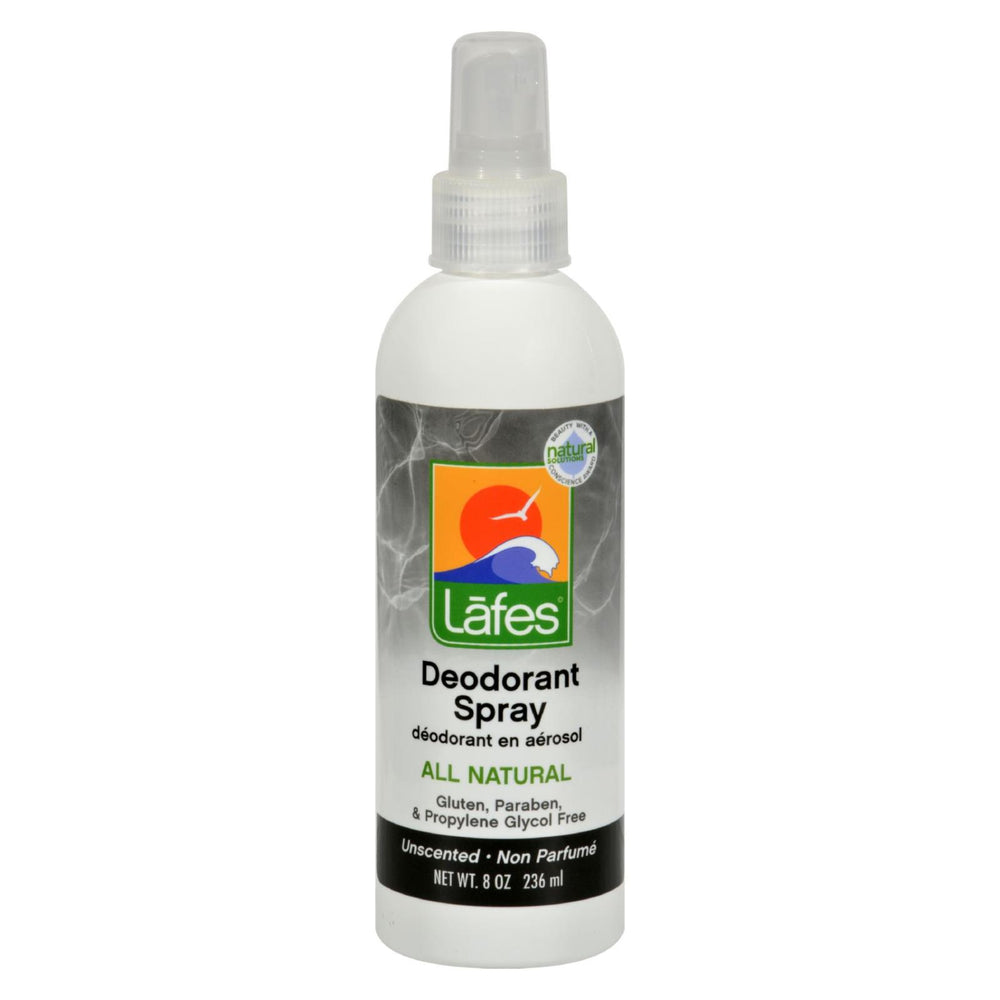 Lafe's Natural And Organic Deodorant Spray, 8 Fl Oz