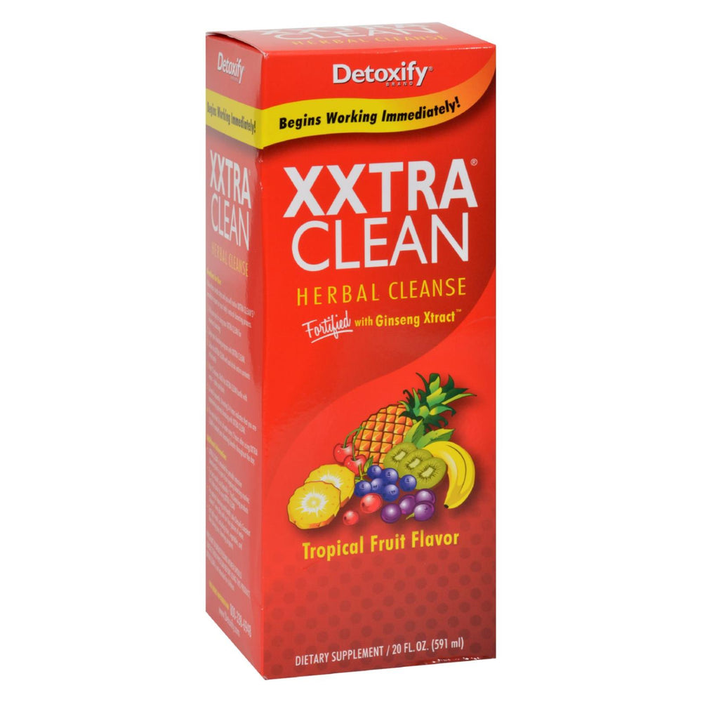 Detoxify, Xxtra Clean Herbal Natural Tropical, 4 Fl Oz