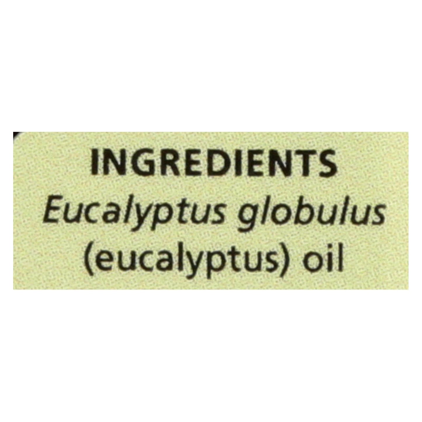 
                  
                    Aura Cacia Pure Essential Oil Eucalyptus, 0.5 Fl Oz
                  
                