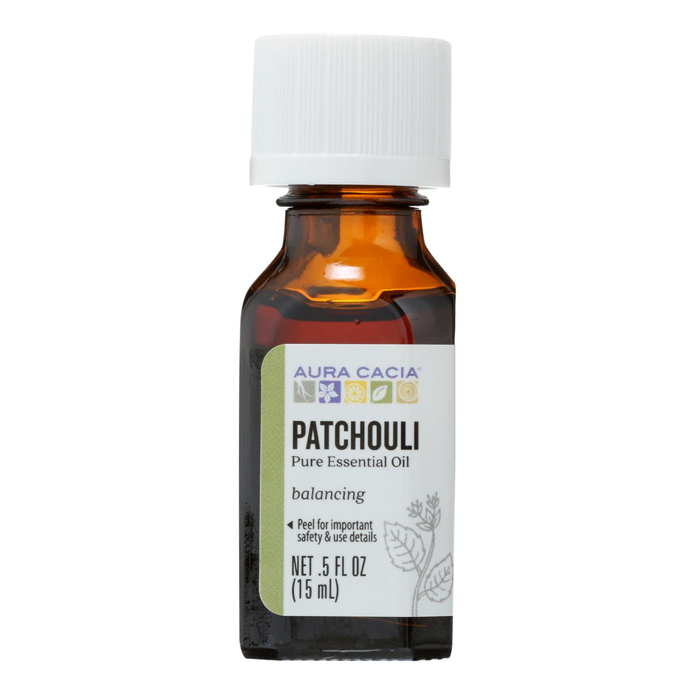 Aura Cacia, Pure Essential Oil Patchouli, 0.5 Fl Oz