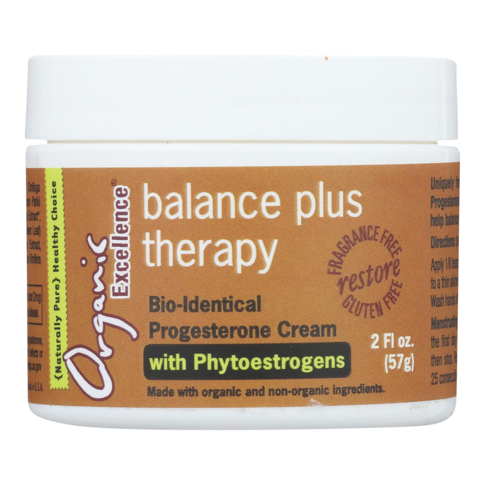 Organic Excellence Balance Plus Therapy, 2 Oz