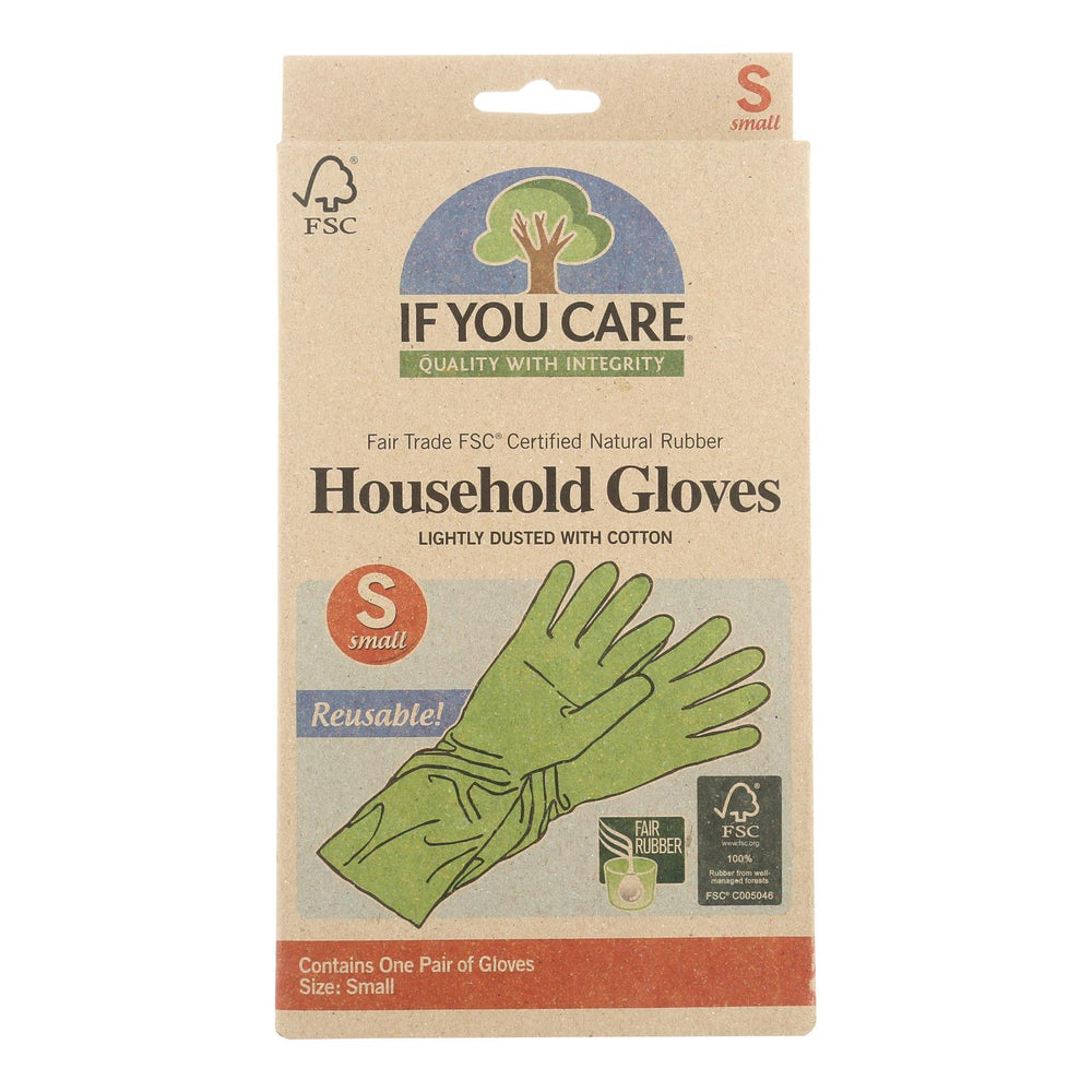 If You Care Household Gloves, Small, 12 Pairs