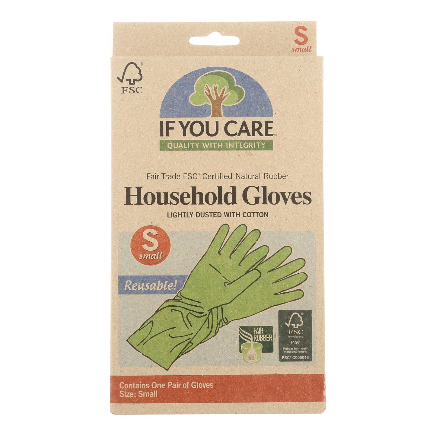 
                  
                    If You Care Household Gloves, Small, 12 Pairs
                  
                