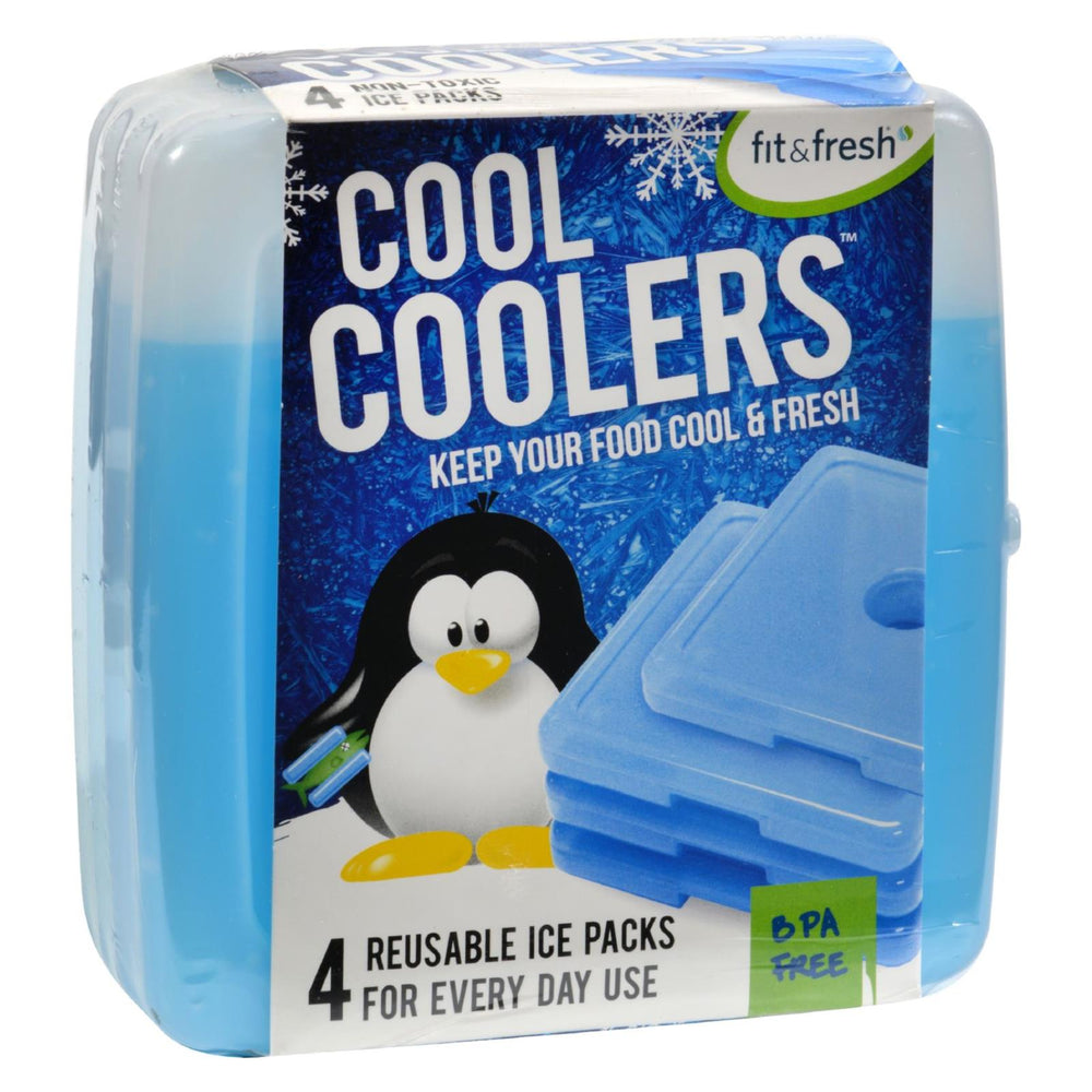 Fit And Fresh Kids Cool Coolers, 4 Packs