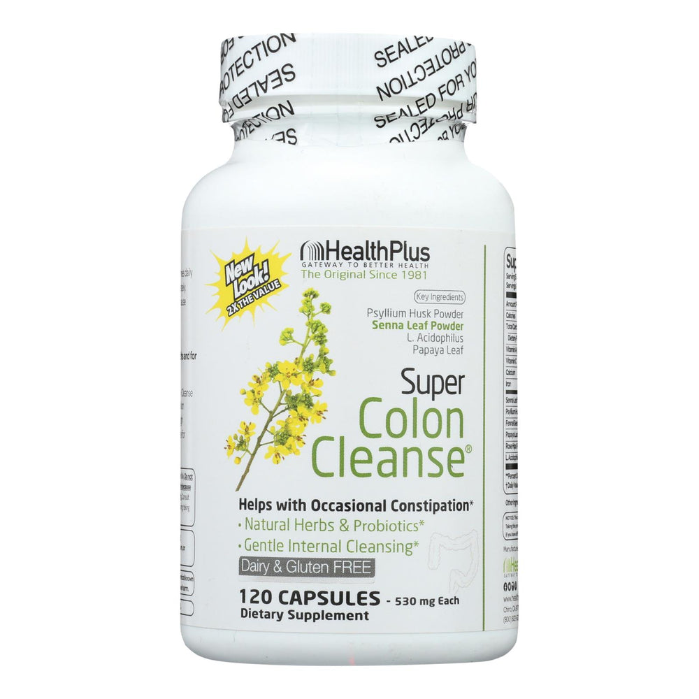 
                  
                    Health Plus Super Colon Cleanse, 120 Capsules
                  
                