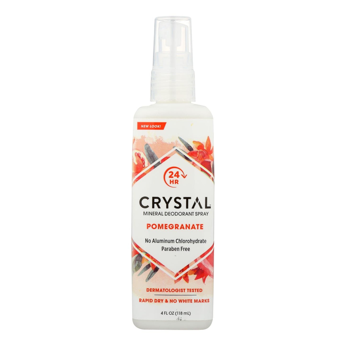 
                  
                    Crystal Essence Mineral Deodorant Body Spray Pomegranate, 4 Fl Oz
                  
                