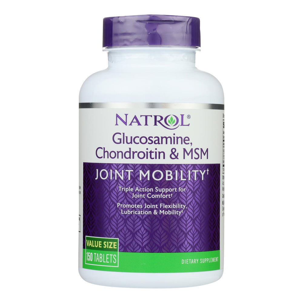 
                  
                    Natrol Glucosamine Chondroitin And Msm, 150 Tablets
                  
                