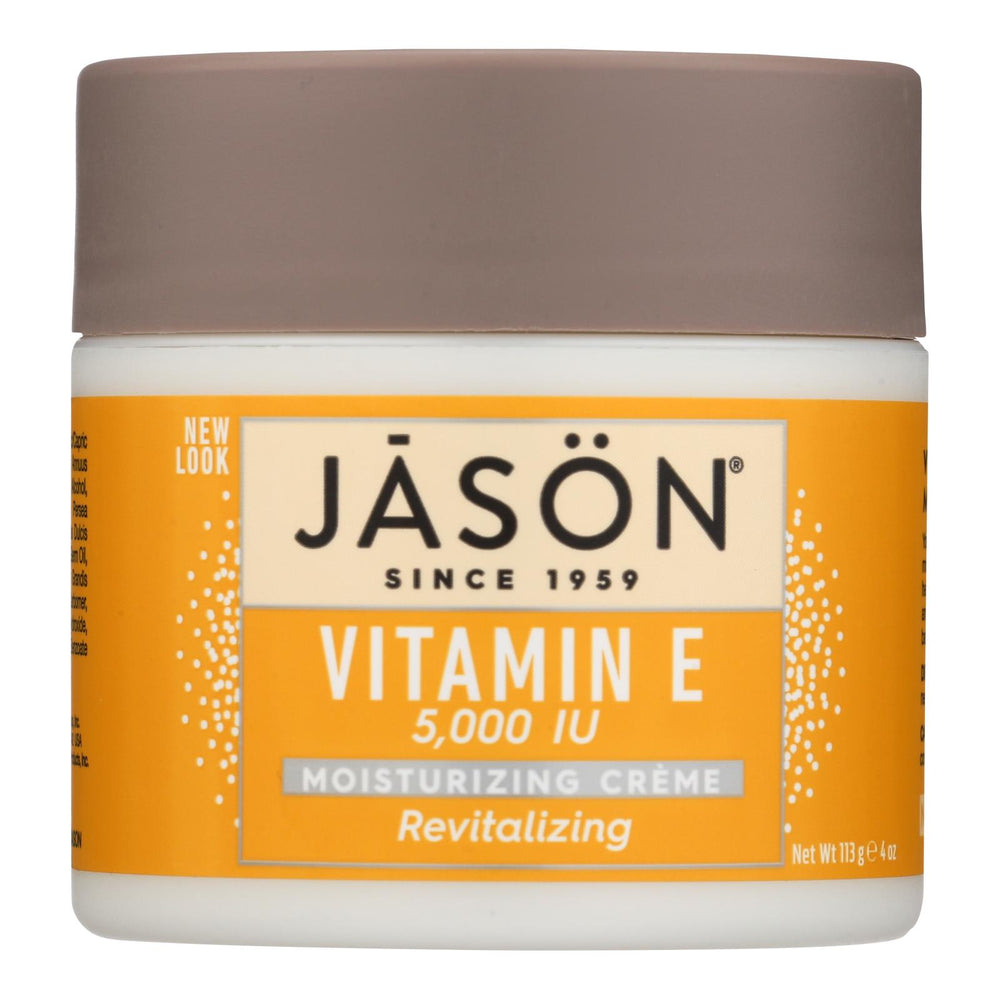 
                  
                    Jason Moisturizing Creme Revitalizing Vitamin E, 5000 Iu, 4 Oz
                  
                