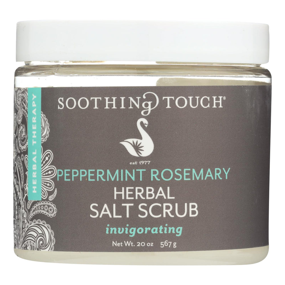 Soothing Touch Salt Scrub Peppermint Rosemary - 20 oz.