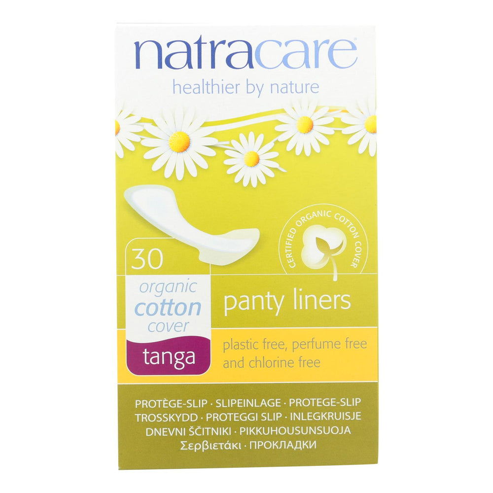 Natracare Natural Tanga Style Panty Liners, 30 Pack