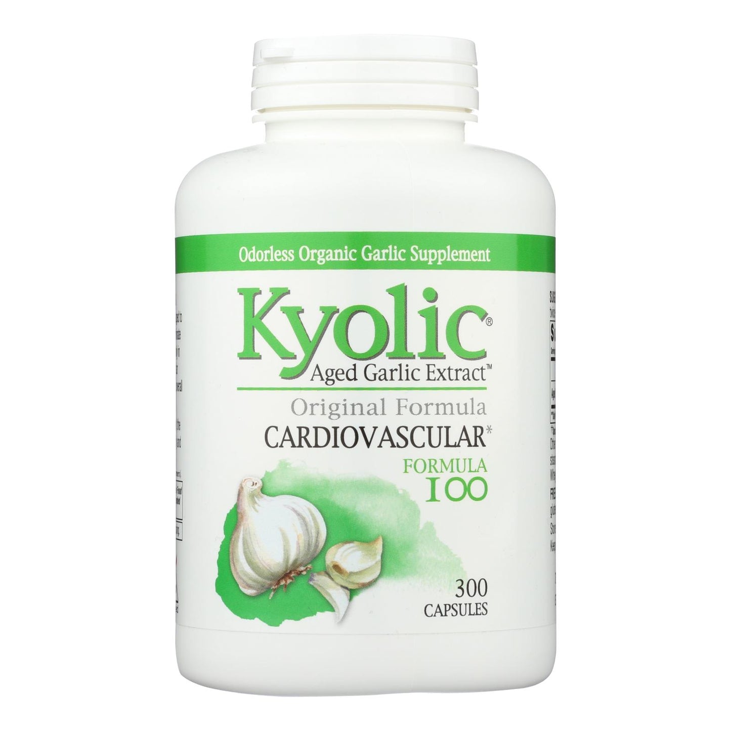 
                  
                    Kyolic Aged Garlic Extract Cardiovascular Original Formula 100, 300 Capsules
                  
                