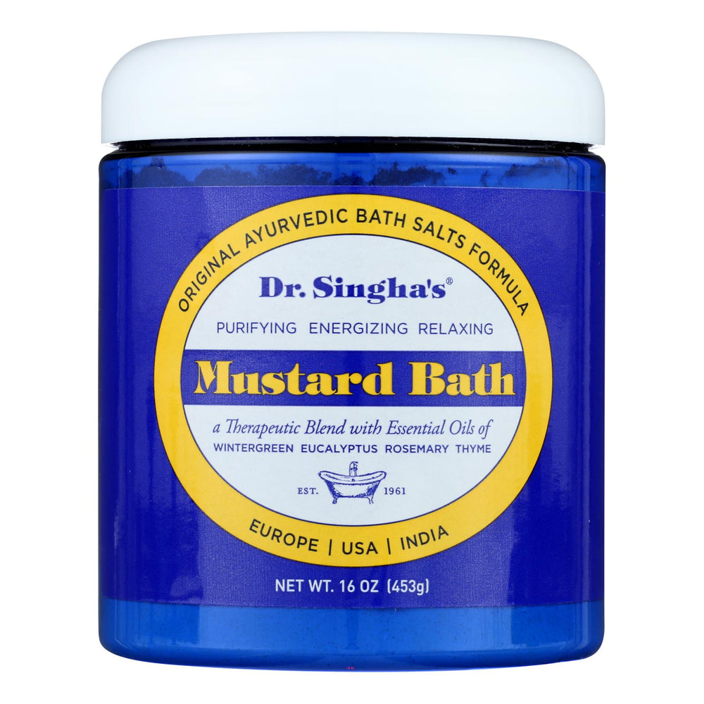 
                  
                    Dr. Singha's Mustard Bath 16 Oz
                  
                