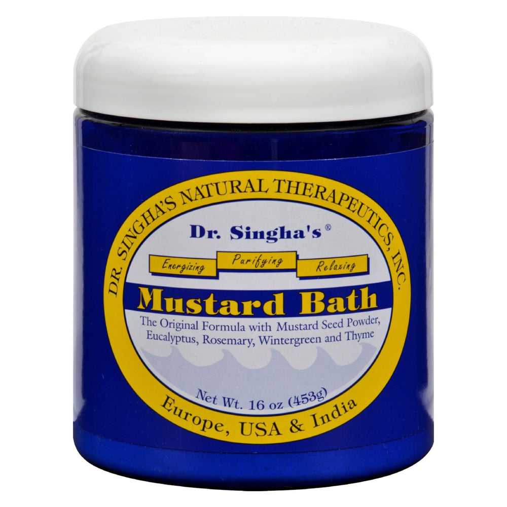 
                  
                    Dr. Singha's Mustard Bath 16 Oz
                  
                