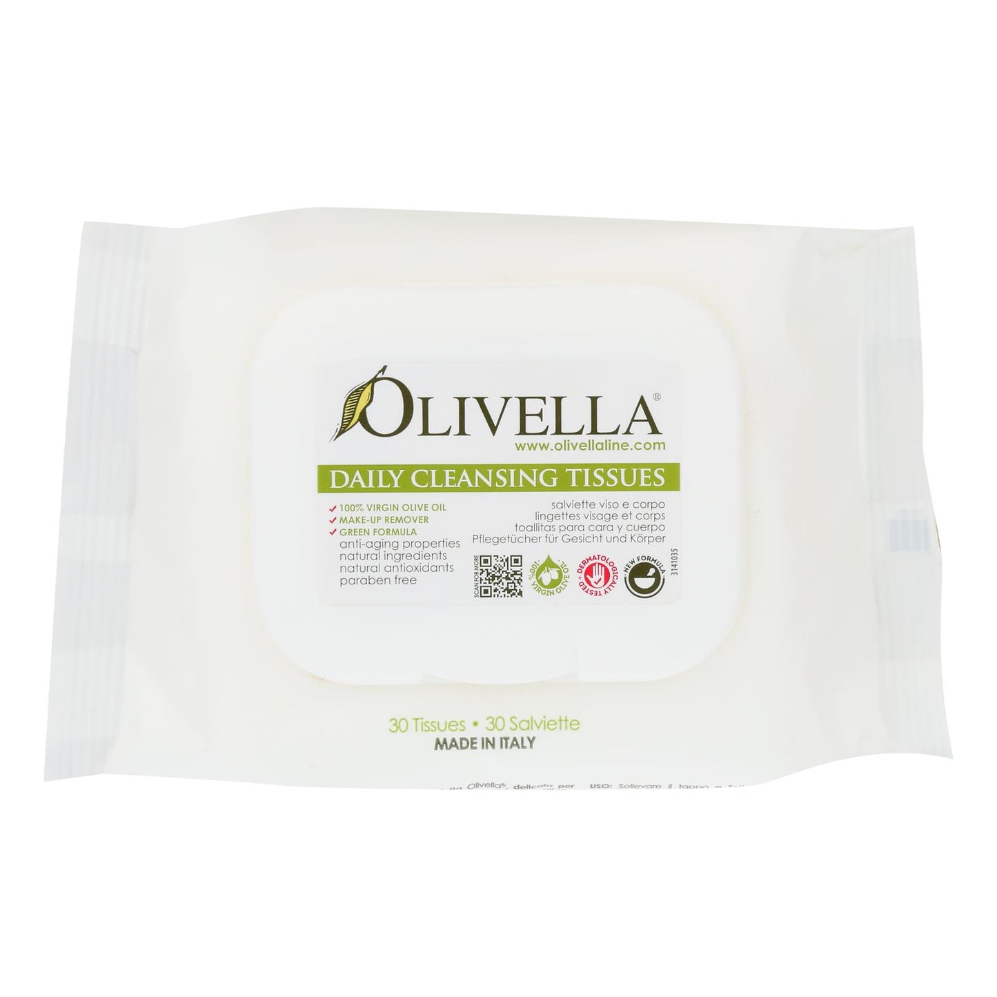 
                  
                    Olivella Daily Facial Cleansing Tissues, 30 Tissues
                  
                